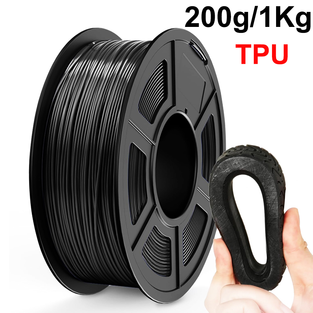 Tpu Flexible Filament - 유연한 필라멘트 TPU 블랙 3D 프린터