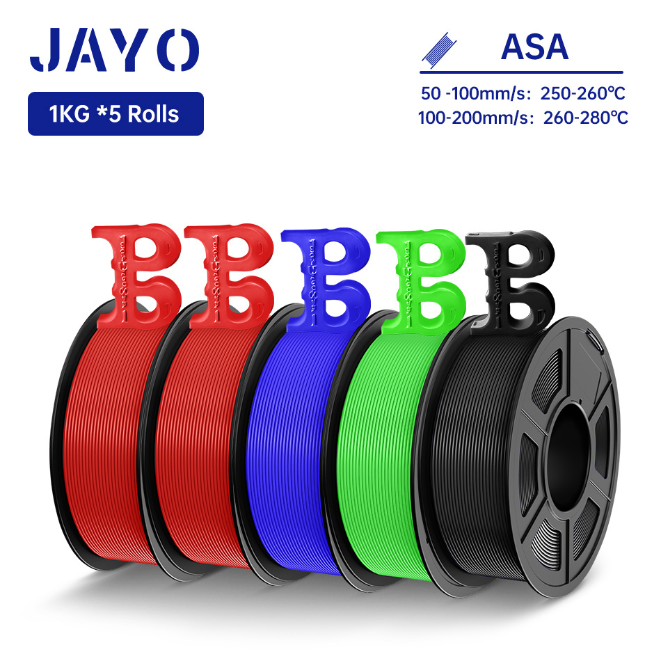 Asa Filament Outdoor - JAYO 3D 필라멘트 ASA 1.75mm 5롤