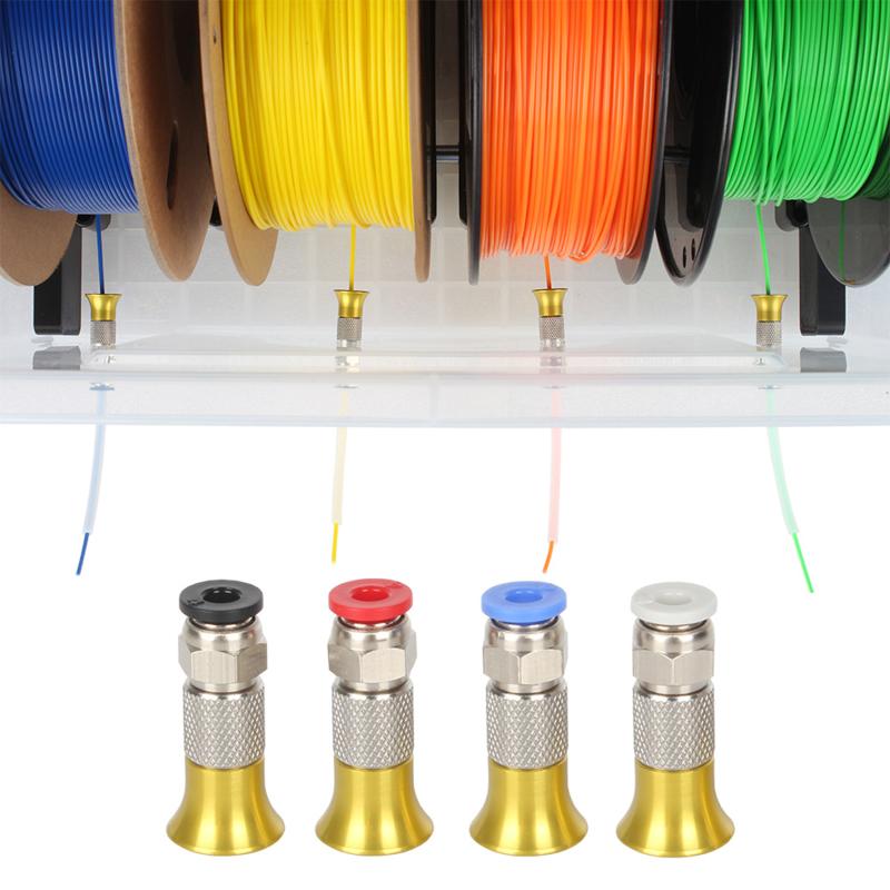 3D Printing Deck Box - 1/4PCS PC4-M6 공압 직선 커넥터 4*2.5mm