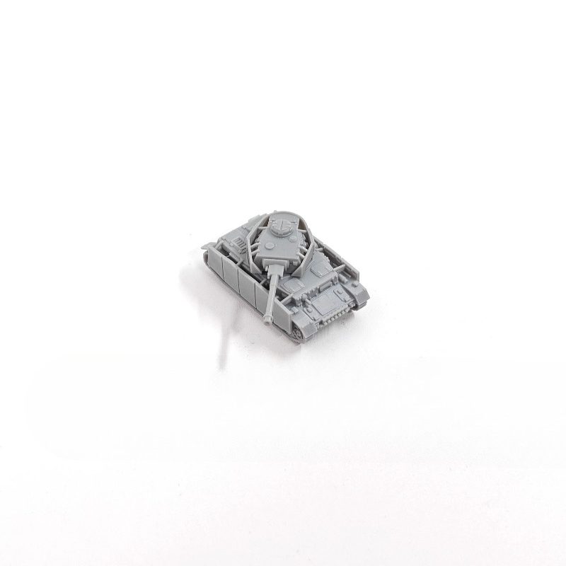 3D Printing Simulator - 3PCS 1/144 시뮬레이션 Panzer IV 모델