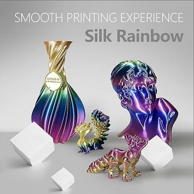 레인보우 필라멘트 색상 변화 실크 PLA 1.75mm  - Tpu Flexible Filament 리뷰 및 가격