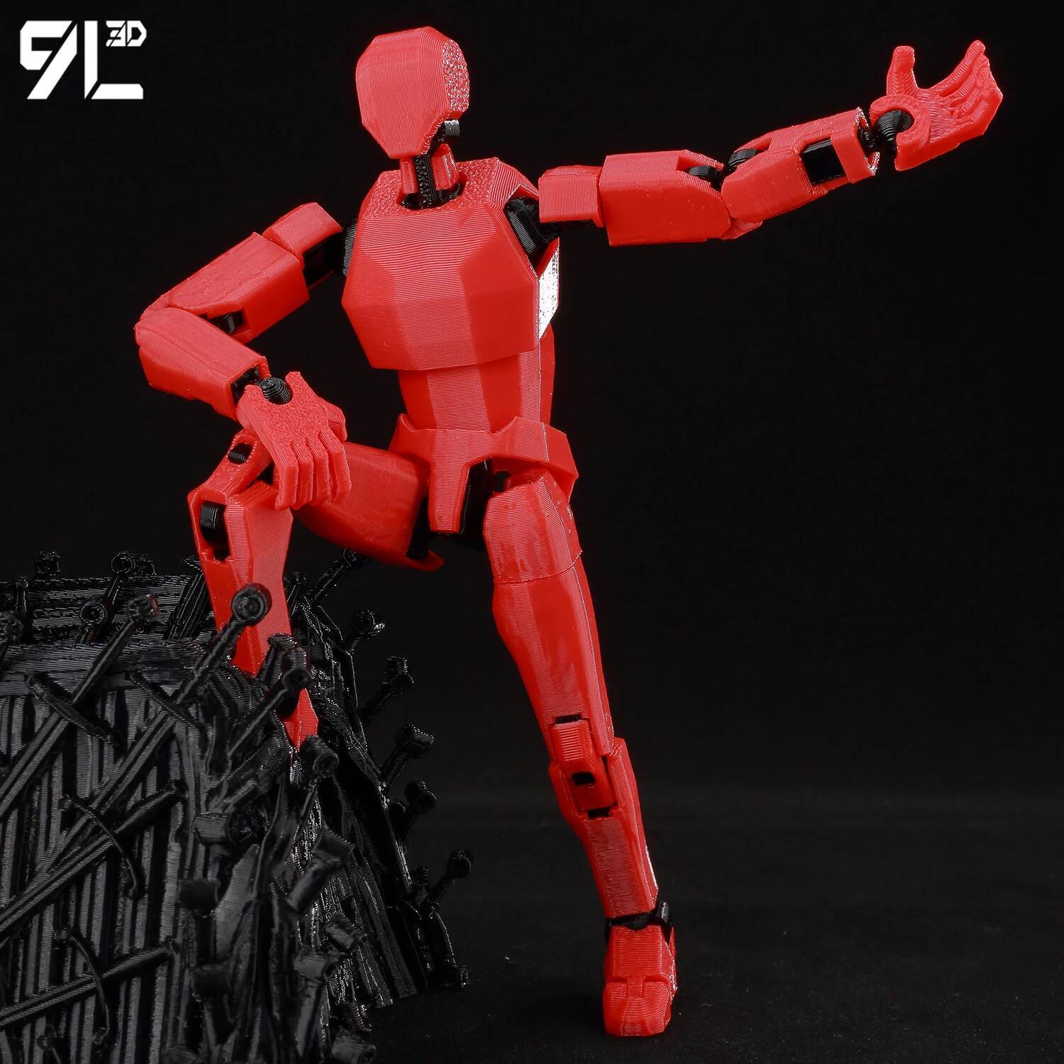9L3D 프린트된 더미13 럭키13 T13 액션 피규어 - 3D Printing Gundam 리뷰 및 가격