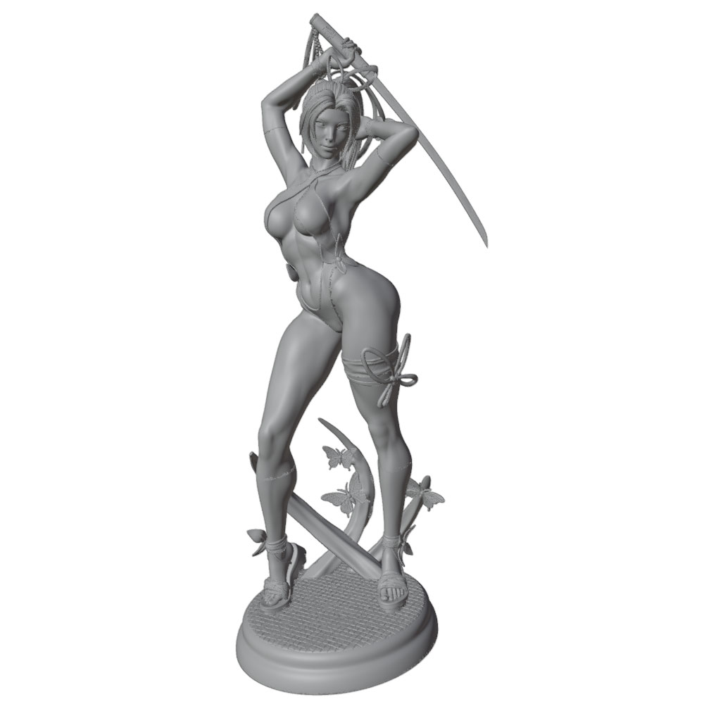 1/24 여성 	 전사 수지 모델 키트 GK 미니어처  - 3D Printing App 리뷰 및 가격