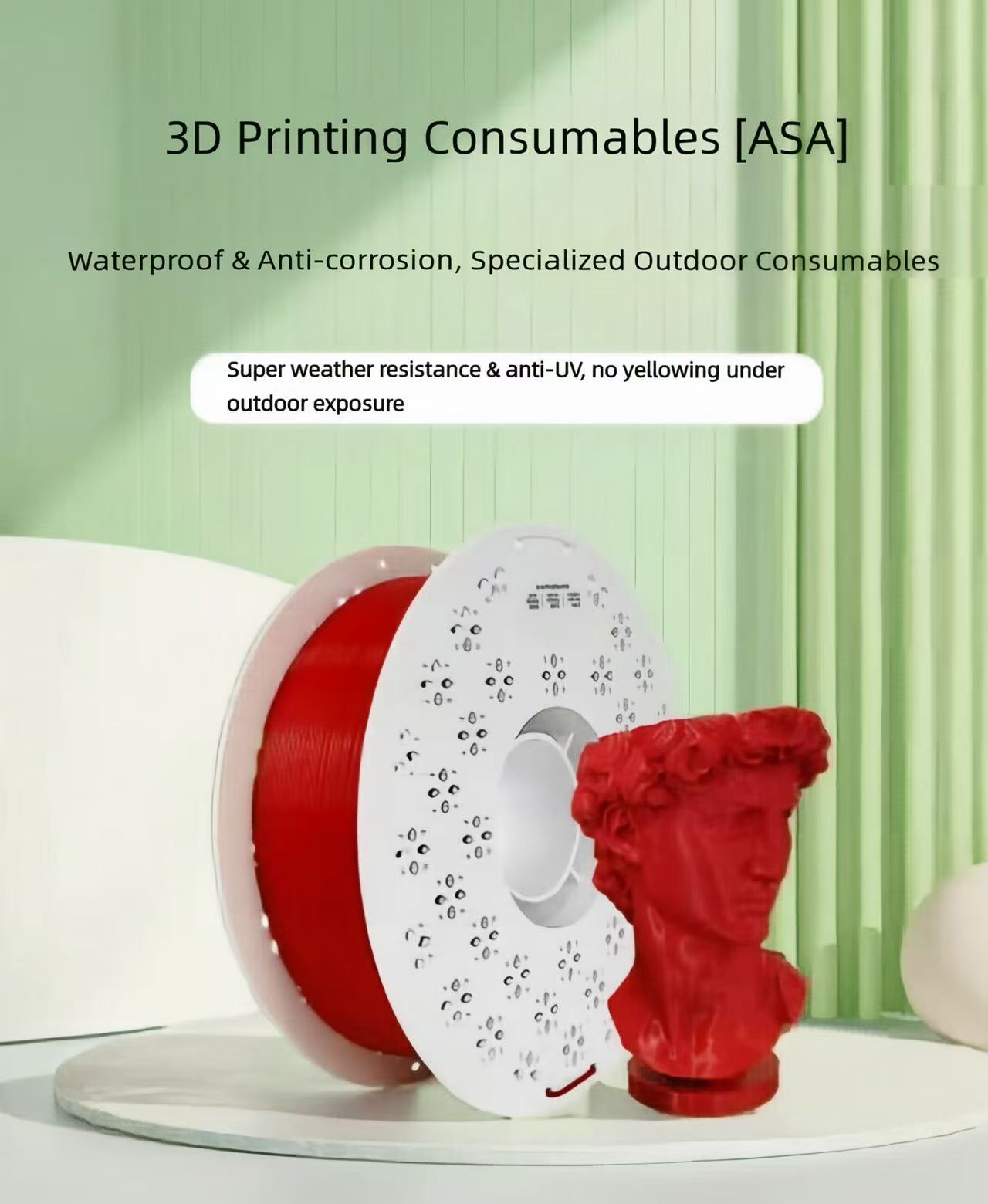 ASA 필라멘트 1.75mm 1KG 야외용 UV 차단  - Asa Filament Outdoor 리뷰 및 가격