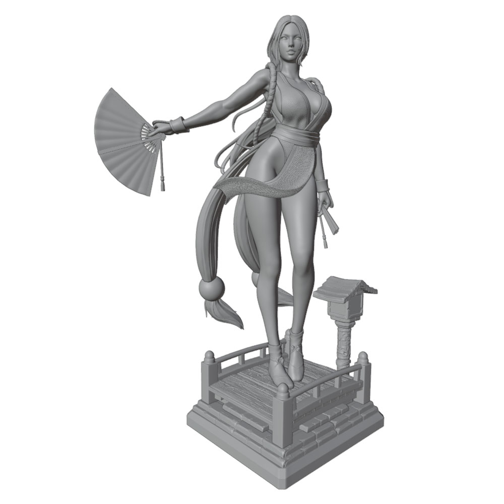 1/24 섹시한 긴머리 소녀 미니어처 레진 스태츄 75 - 3D Printing App 리뷰 및 가격