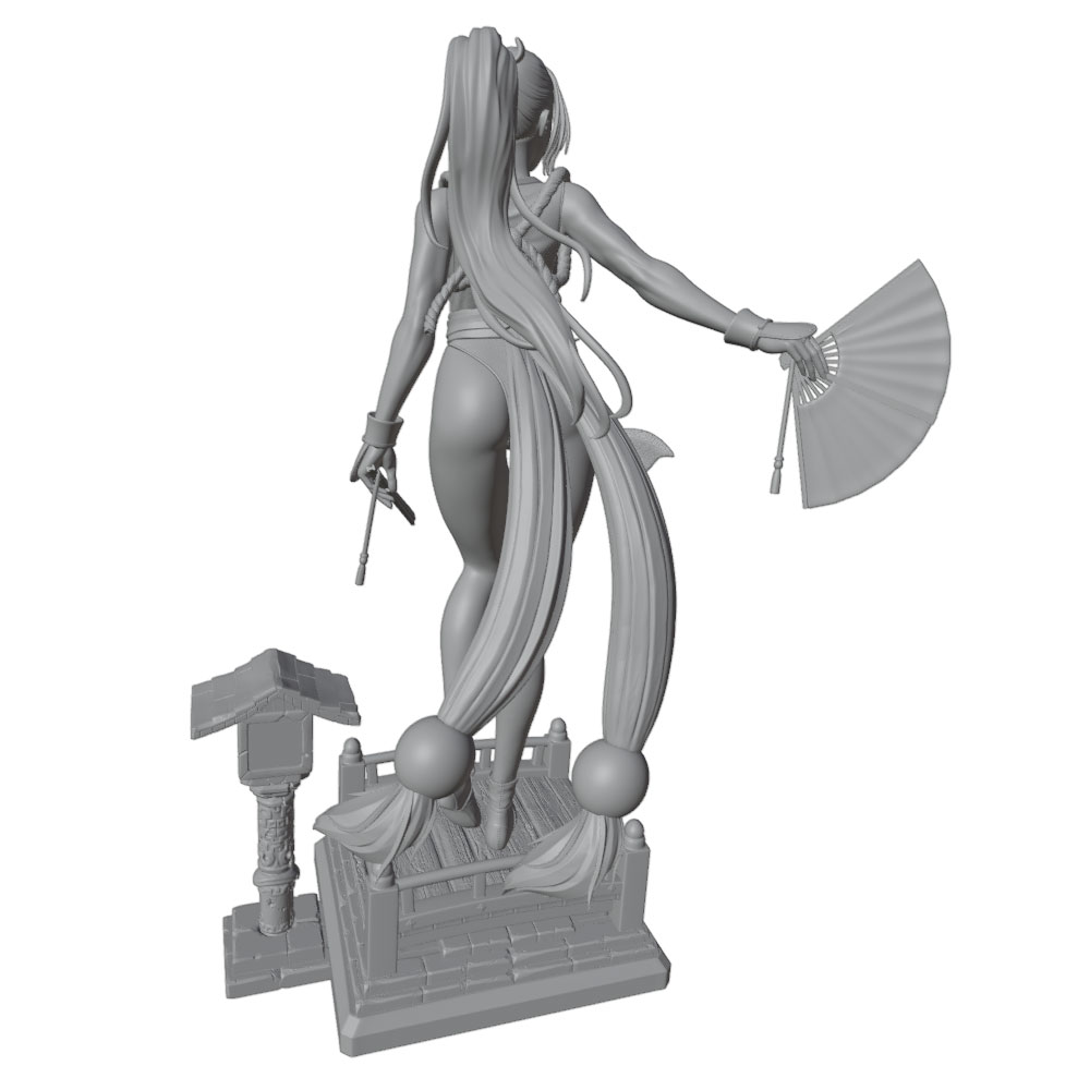 1/24 섹시한 긴머리 소녀 미니어처 레진 스태츄 75 - 3D Printing App 리뷰 및 가격