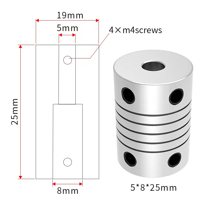 D19L25 3/4mm 5mm 6mm 6.35mm 8m - 3D Printing Z Axis 리뷰 및 가격