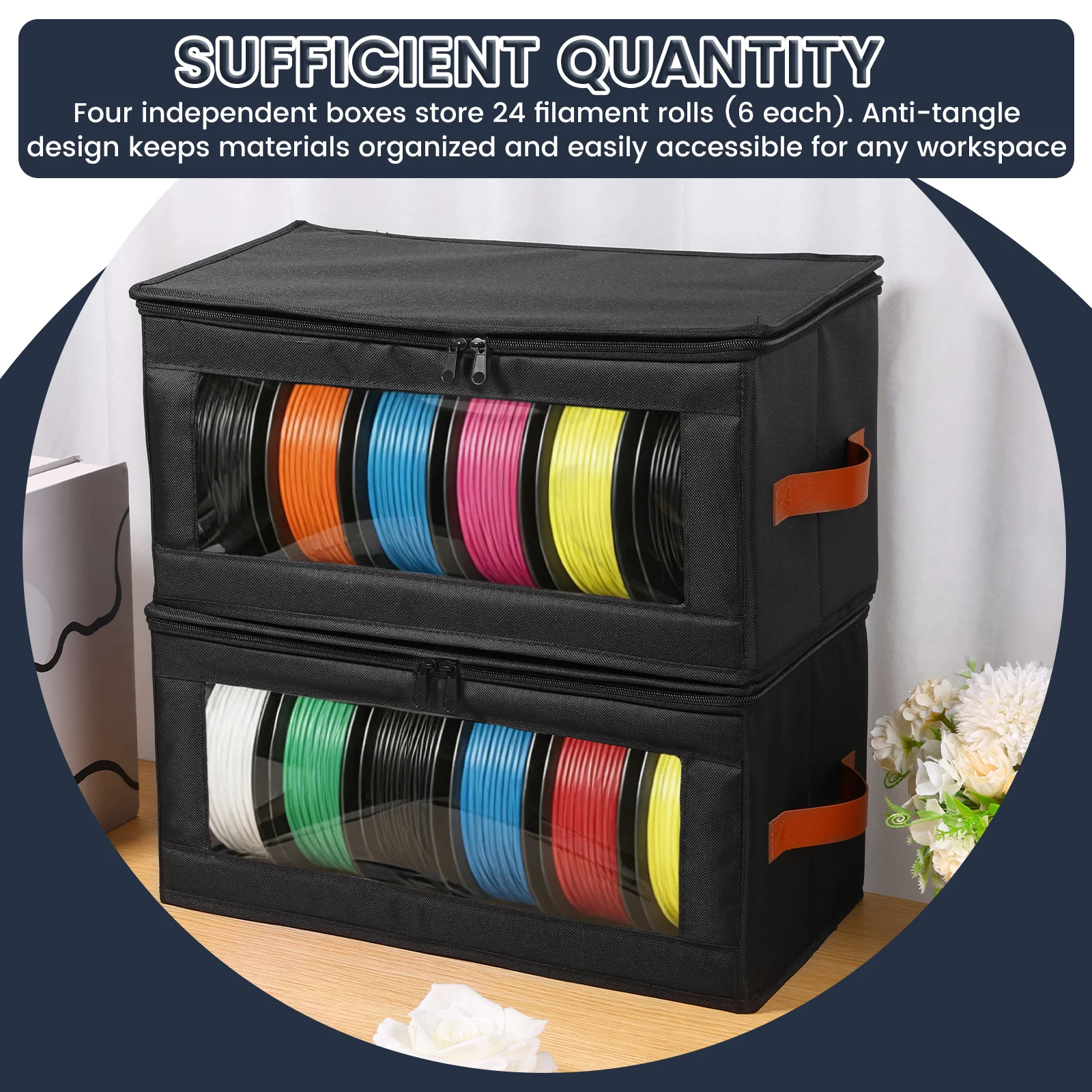 4Pcs 필라멘트 보관 상자 대용량 3D 프린터 필라멘 - 3D Printing Deck Box 리뷰 및 가격