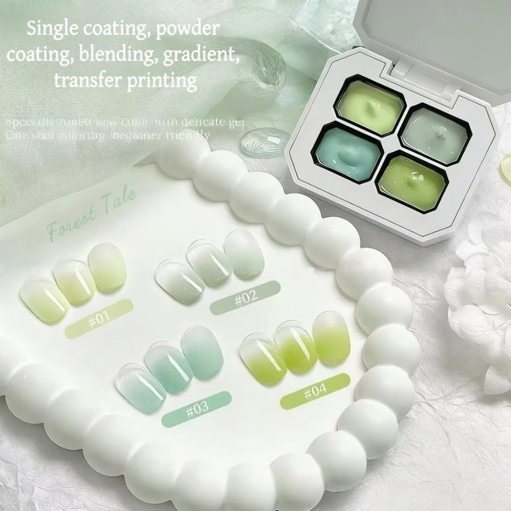 1개의 스프링 및 여름용 4칸 네일아트 팻 글루, 그라 - 3D Printer Resin 리뷰 및 가격