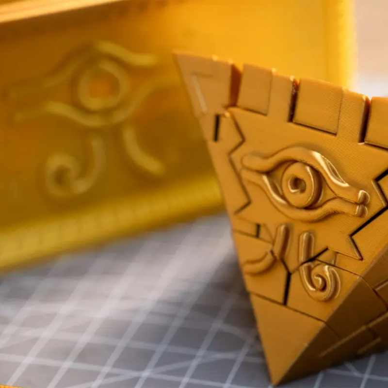새로운 인기 유기오 밀레니엄 퍼즐 골드 석관 3D 프린 - 3D Printing Card 리뷰 및 가격