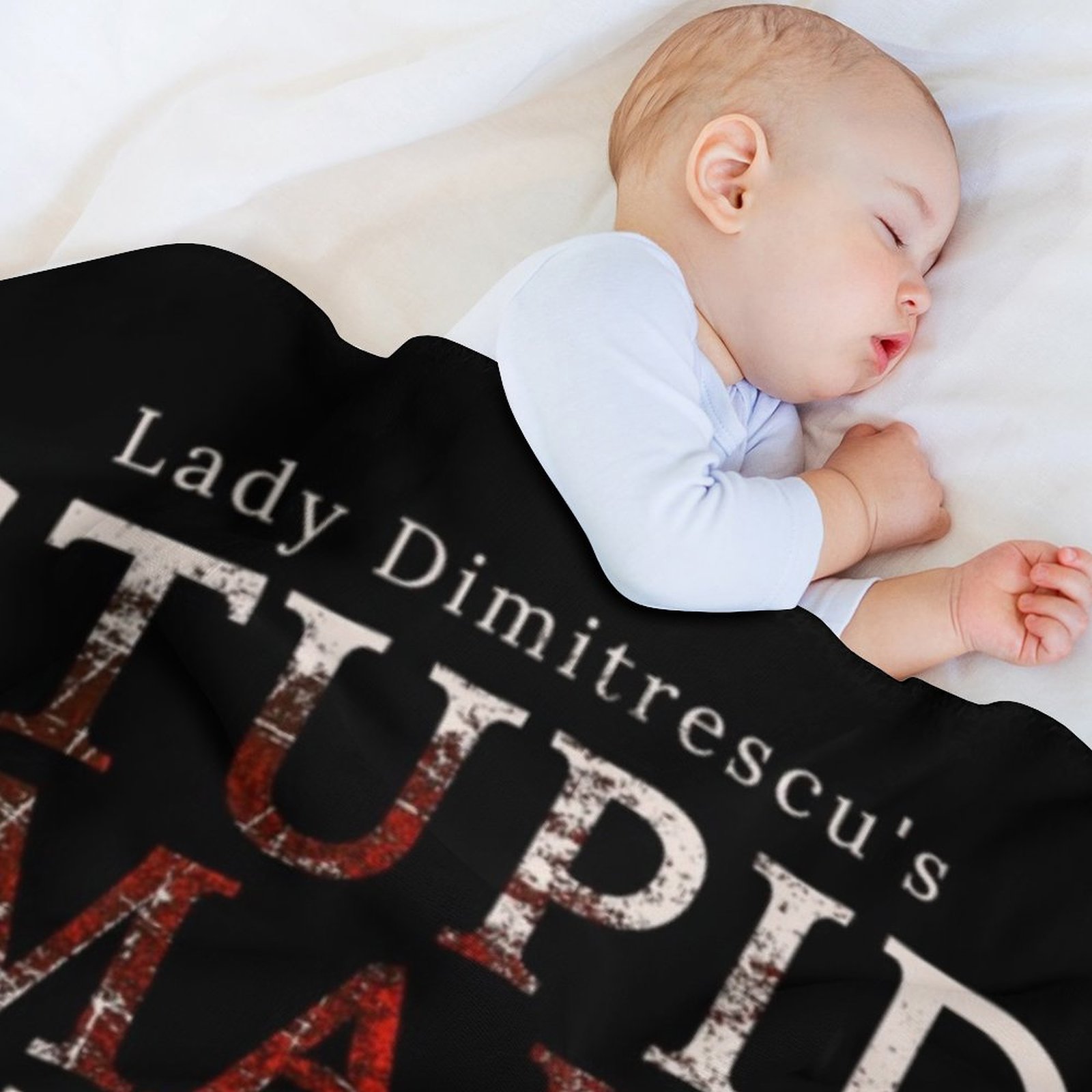 Stupid Man Thing Throw Blanket - 3D Printing Useful Things 리뷰 및 가격