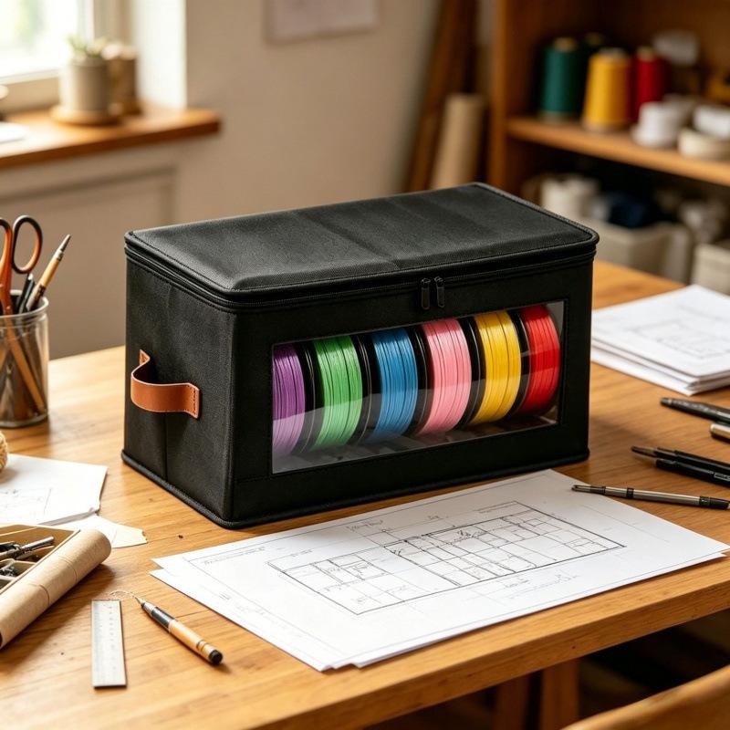 새로운 1PC 3D 프린터 필라멘트 보관 가방 필라멘트 - 3D Printing Deck Box 리뷰 및 가격