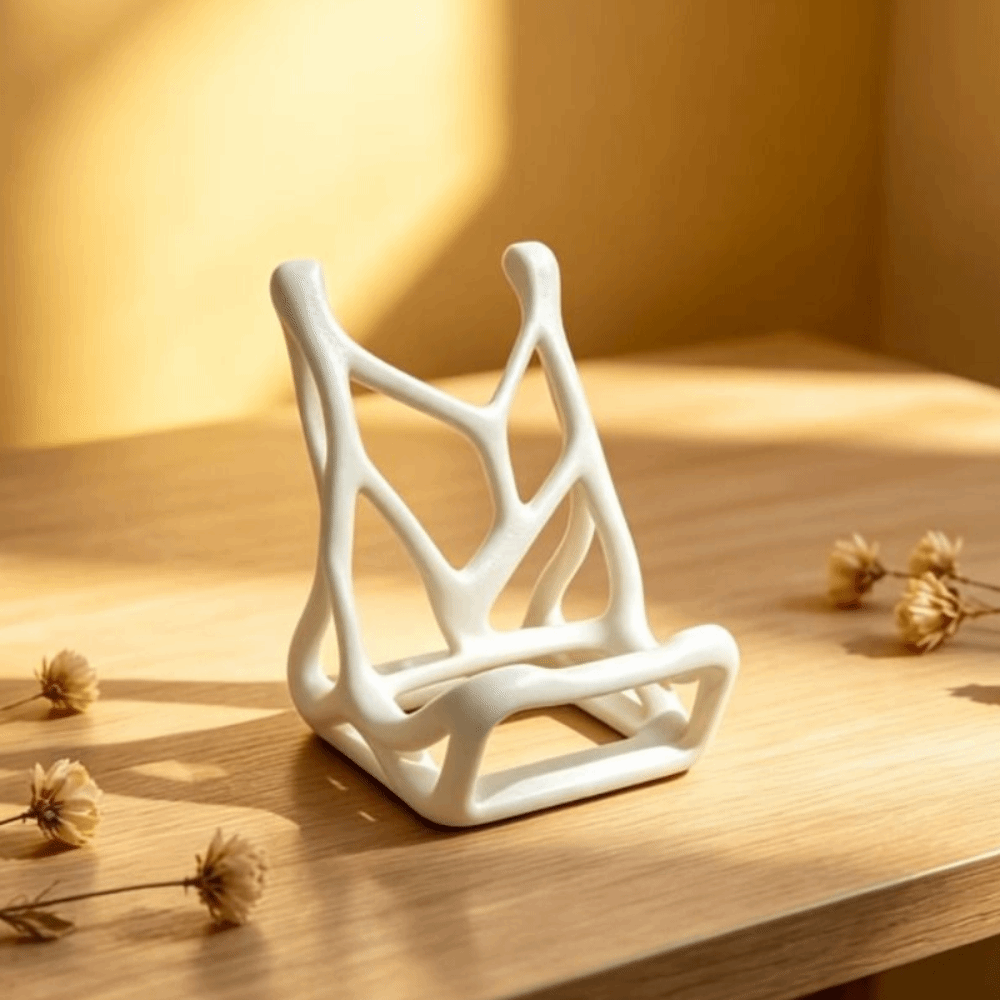 3D 프린팅된 골격 모양 휴대폰 거치대 핸즈프리 시청  - 3D Printing Card 리뷰 및 가격