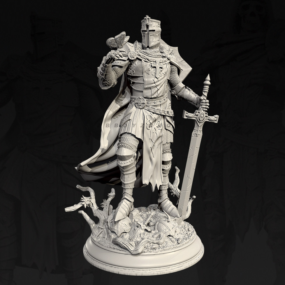 남자의 키 38mm 50mm 75mm (4인용 레진)  - 3D Printing App 리뷰 및 가격