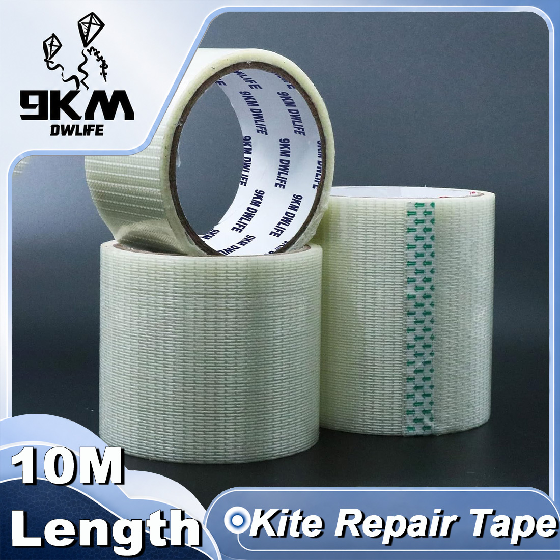 9KM DWLIFE 연 수리 테이프 투명 유리 섬유 필 - Asa Filament Outdoor 리뷰 및 가격