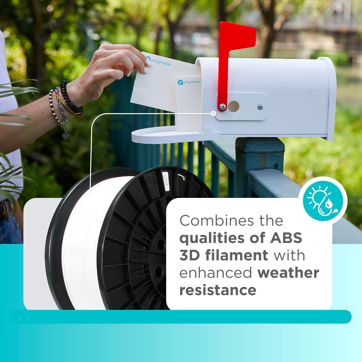 ASA 필라멘트 1.75mm 5KG 흰색, UV 및 내 - Asa Filament Outdoor 리뷰 및 가격