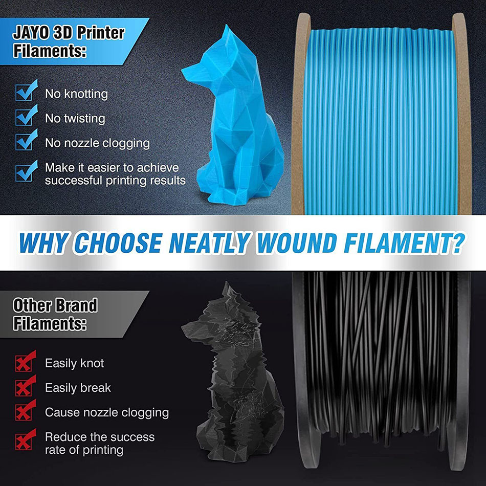 JAYO PLA 메타/ABS/ PLA / TPU/PET - Tpu Flexible Filament 리뷰 및 가격