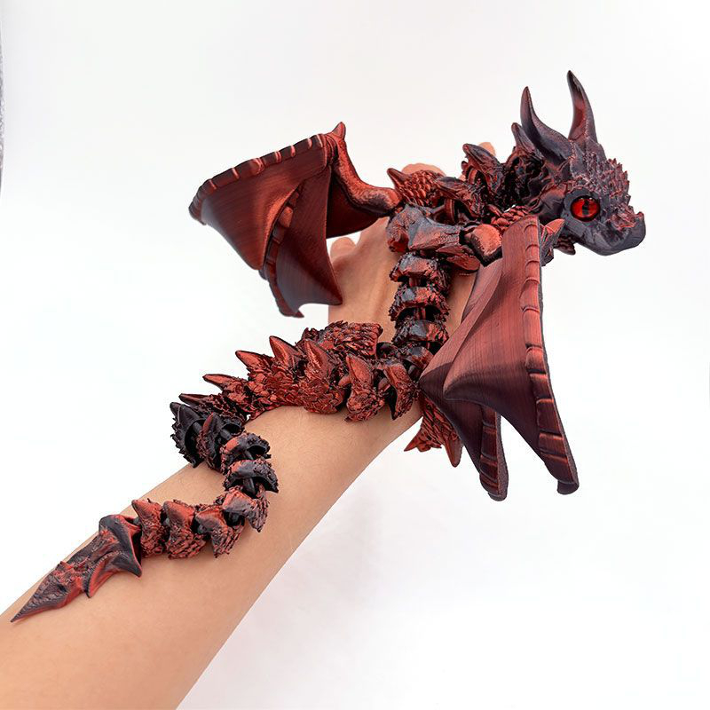 3D 프린팅 날개 달린 마차용 용 피규어 (랜덤 눈알) - 3D Printing App 리뷰 및 가격